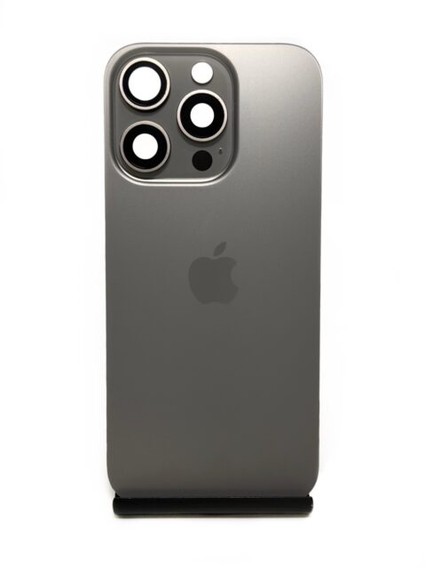 Задняя крышка для iPhone 16 Pro Натуральный титан 4/5 (Оригинал, без шлейфа)