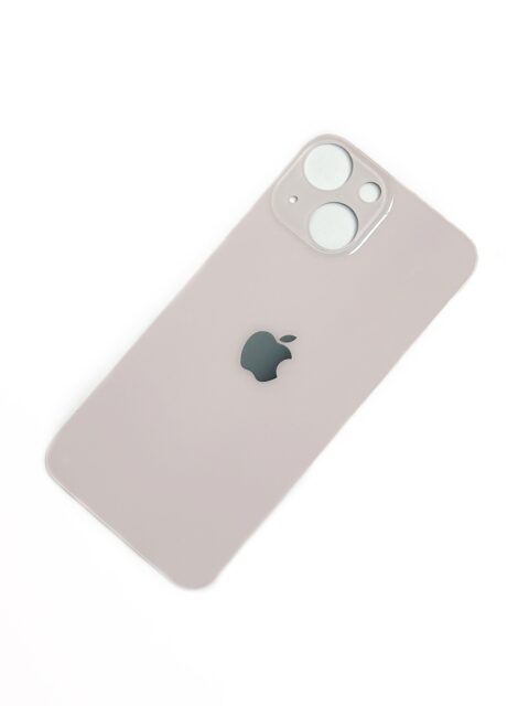 Заднее стекло для iPhone 13 Mini (Розовый)