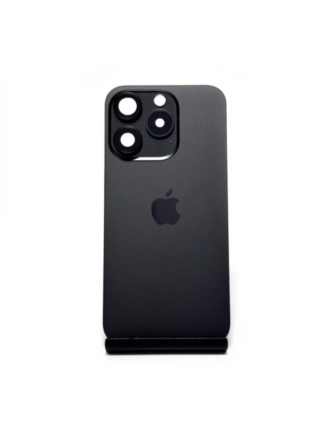 Задняя крышка для iPhone 15 Pro Черный титан (Аналог/Premium)
