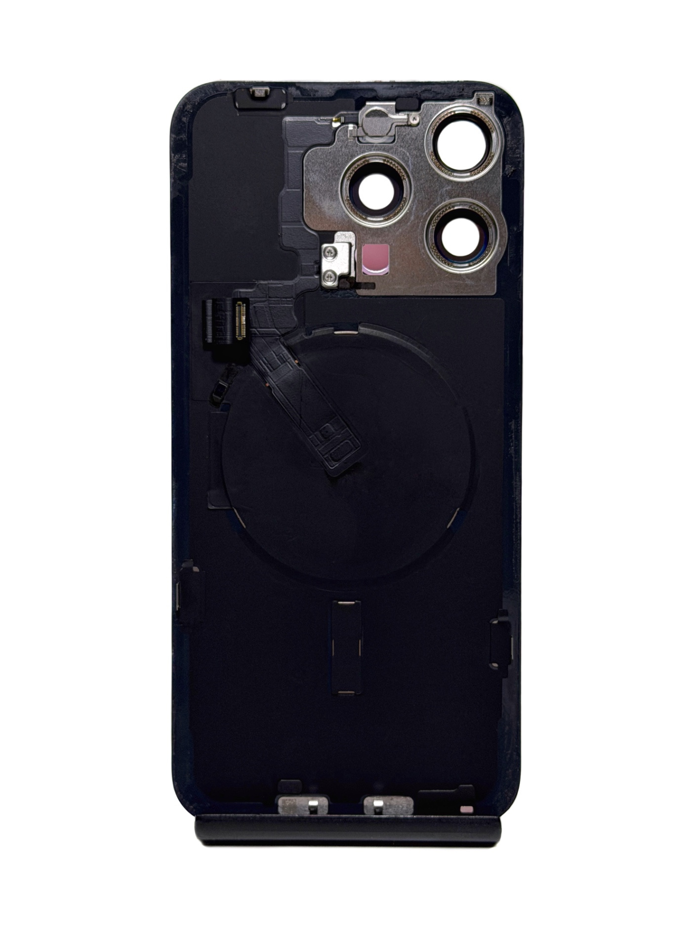 Задняя крышка для iPhone 15 Pro Max Белый титан White Titanium 5-/5 (Оригинал, в сборе) — изображение 2