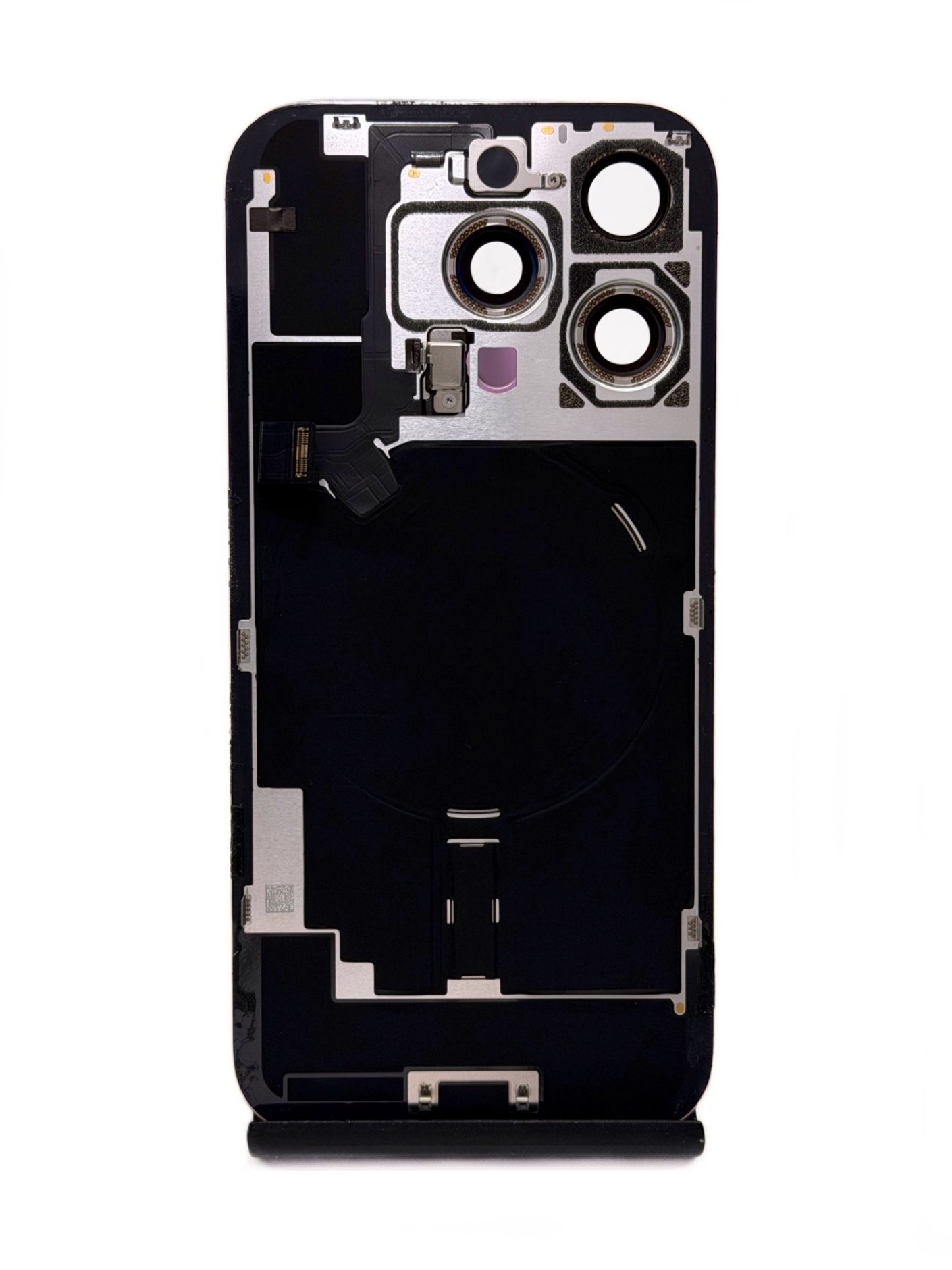 Задняя крышка для IPhone 16 Pro Черный Титан 4/5 (Оригинал, в сборе) — изображение 2