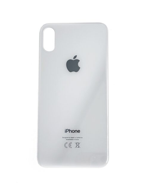 Заднее стекло для iPhone X (Белый)