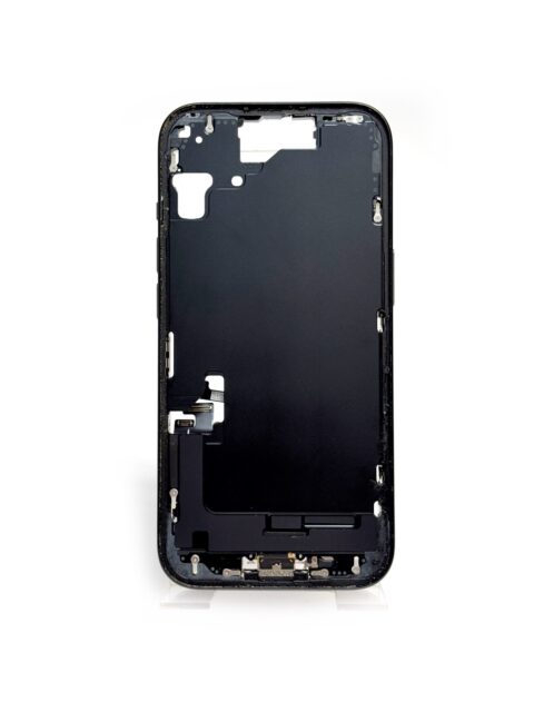 Средняя часть для iPhone 15 Черная 4/5 (Снятая/Оригинал)