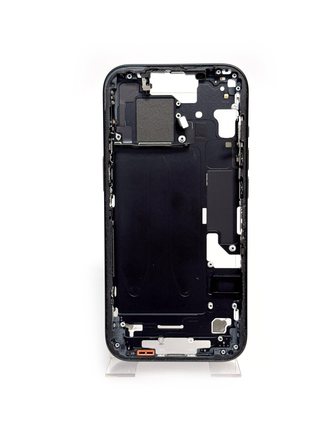 Средняя часть для iPhone 15 Черная 4/5 (Снятая/Оригинал) — изображение 2