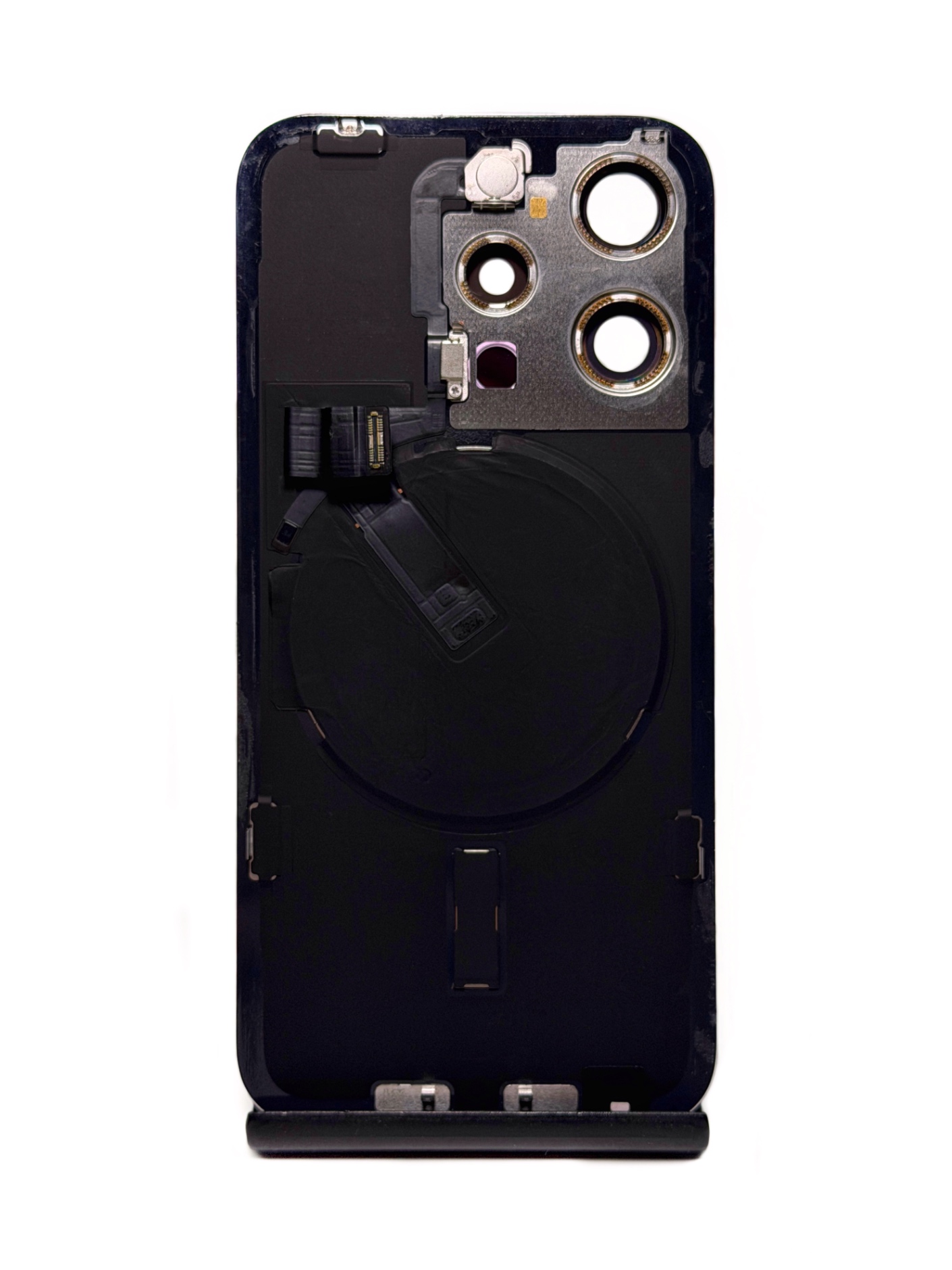 Задняя крышка для iPhone 15 Pro Белый титан White Titanium 5-/5 (Оригинал, в сборе) — изображение 2