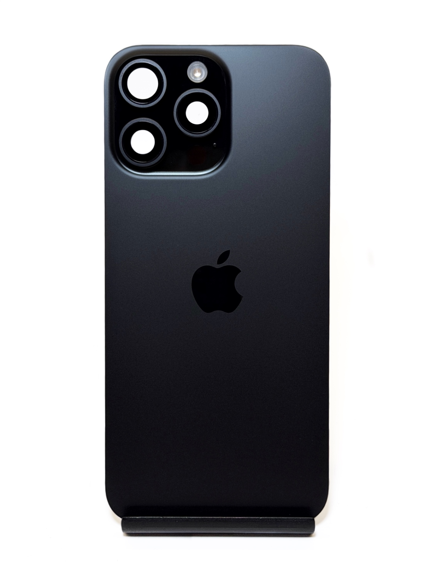 Задняя крышка для iPhone 16 Pro Max Черный титан 5-/5 (Оригинал, в сборе)