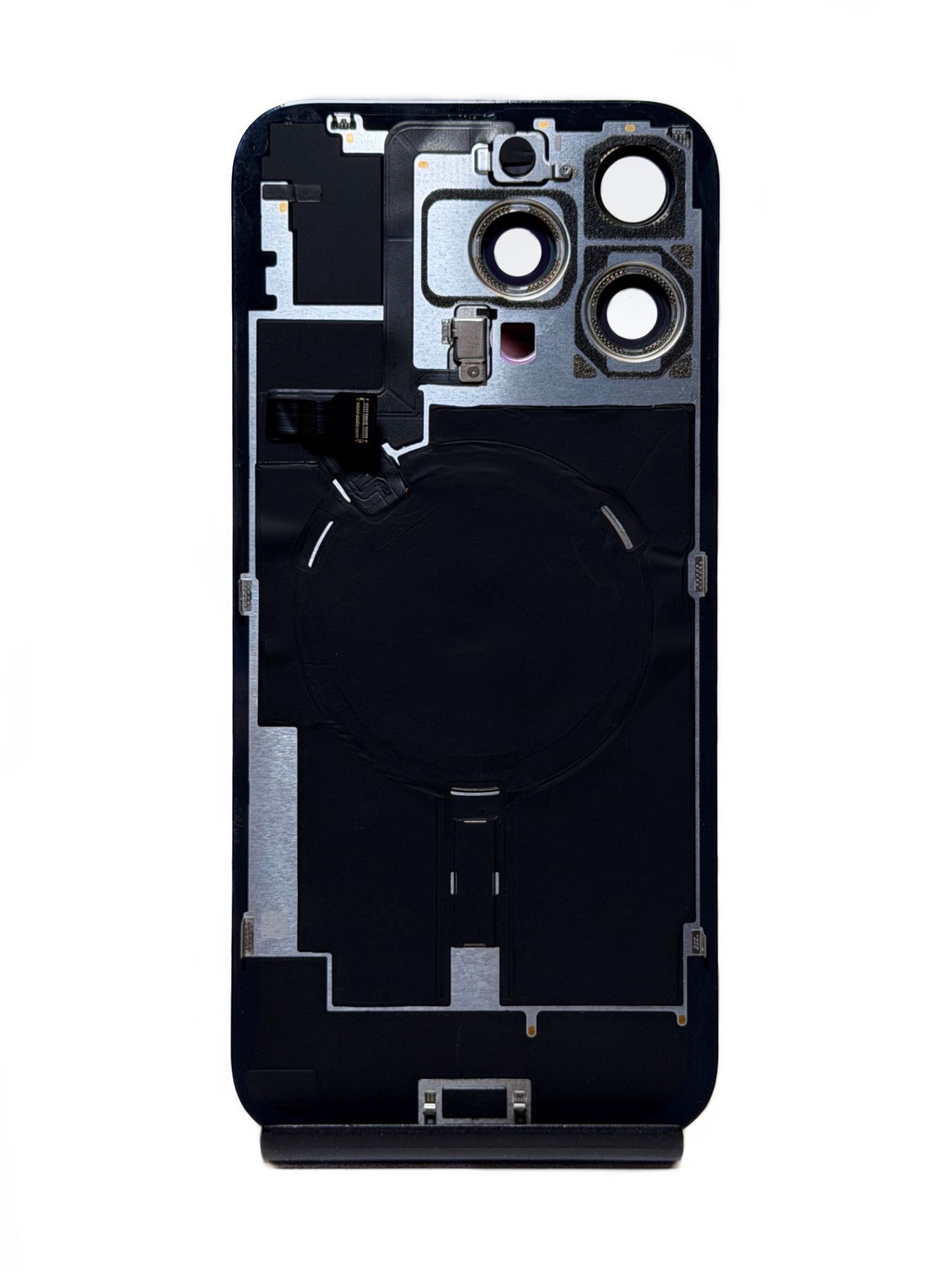 Задняя крышка для iPhone 16 Pro Max Черный титан 5-/5 (Оригинал, в сборе) — изображение 2