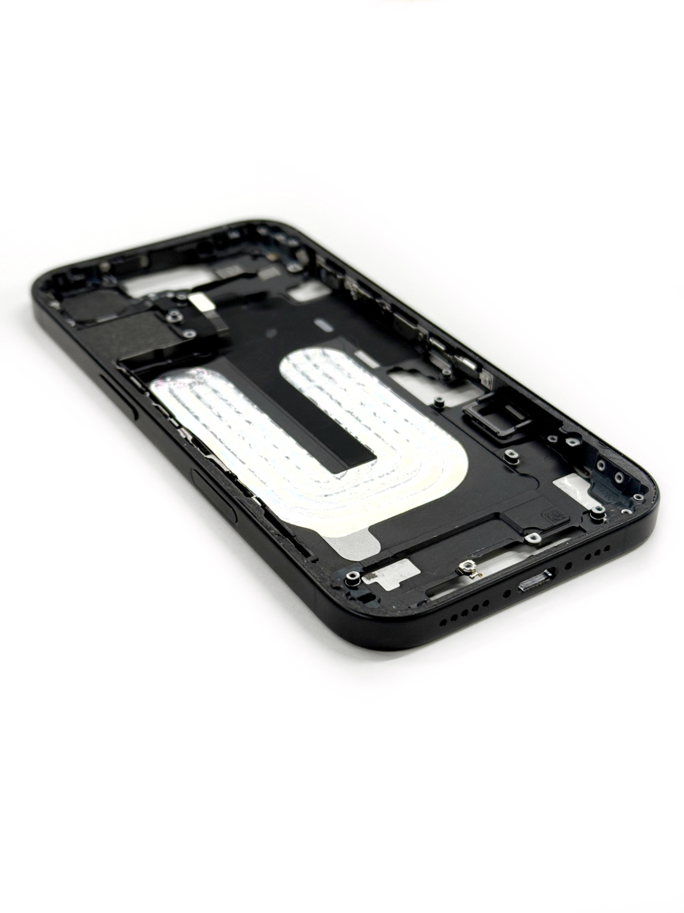 Средняя часть для iPhone 16 Черная 5/5 (Снятая/Оригинал)