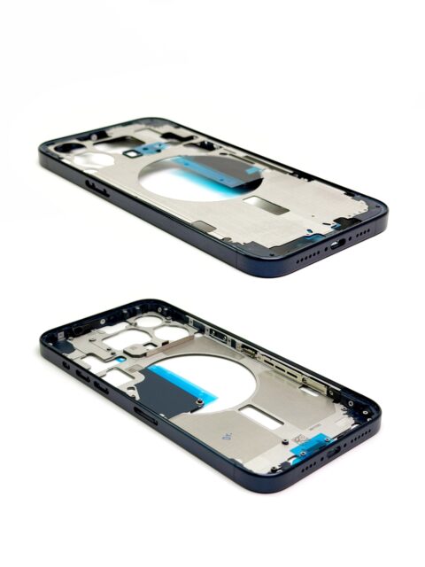 Средняя часть для iPhone 15 Pro Max Синий титан Blue Titanium (Аналог/Premium)
