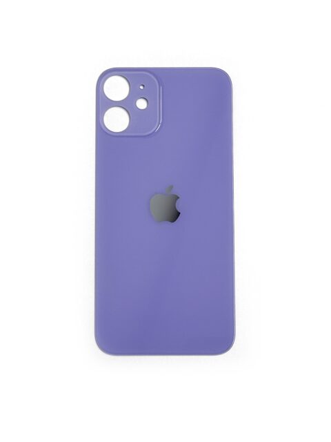 Заднее стекло для iPhone 12 Mini (Фиолетовый)