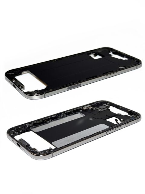 Средняя часть для iPhone 17 Air Белая 4/5 (Снятая/Оригинал)