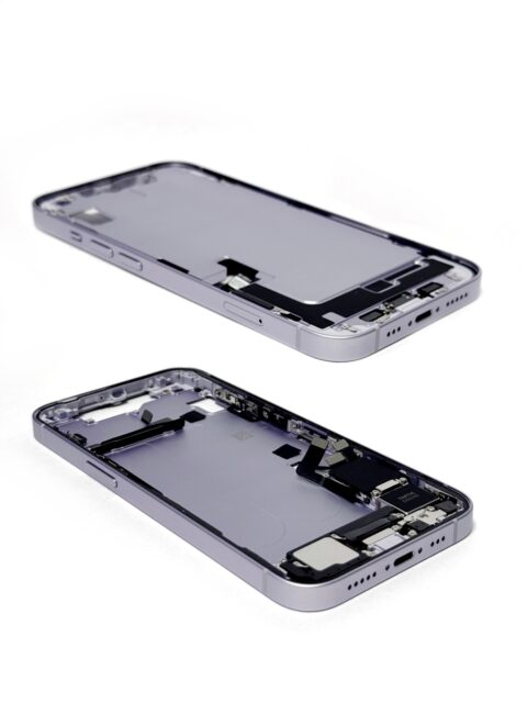 Средняя часть для iPhone 14 Фиолетовая 5-/5 (Снятая/Оригинал)