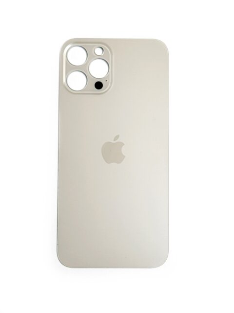 Заднее стекло для iPhone 12 Pro Max (Золотой)