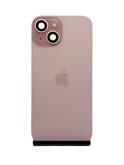 Задняя крышка для iPhone 15 Pink Розовая 5/5 (Оригинал, в сборе)