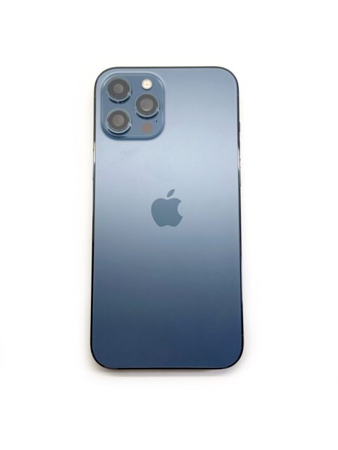 Корпус для iPhone 12 Pro Max Синий 4/5 (Снятый/Оригинал)