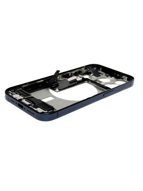 Средняя часть для iPhone 15 Pro Синий титан 4/5 (Снятая/Оригинал)
