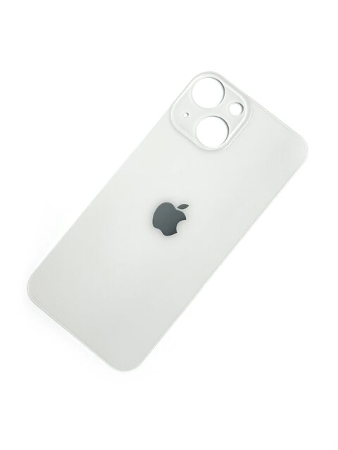 Заднее стекло для iPhone 13 Mini (Белый)