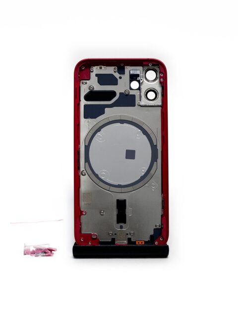 Корпус для iPhone 12 Mini Красный (Аналог/Premium)