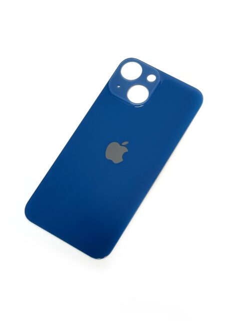 Заднее стекло для iPhone 13 Mini (Синий)