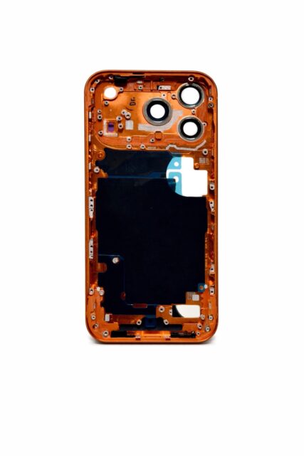 Корпус для iPhone 17 Pro Sim Orange Оранжевый (Аналог/Premium)
