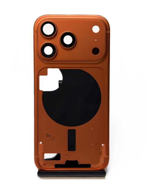 Корпус для iPhone 17 Pro E-Sim Orange Оранжевый + Camera control (Аналог/Premium)