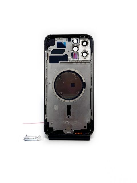 Корпус для iPhone 12 Pro Max Черный (Аналог/Premium)