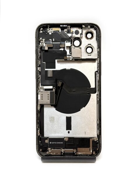 Корпус для iPhone 12 Pro Max Черный 4/5 (Снятый/Оригинал)