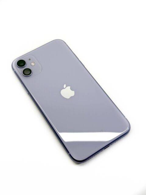 Корпус для iPhone 11 Фиолетовый 4/5 (Снятый/Оригинал)