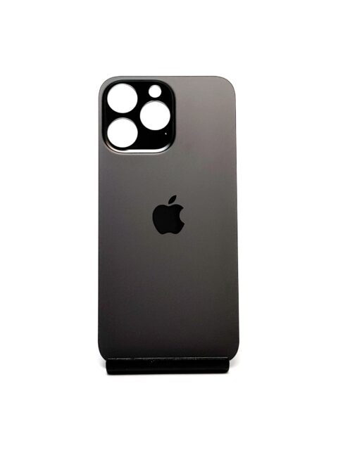 Заднее стекло для iPhone 14 Pro Max (Черный)