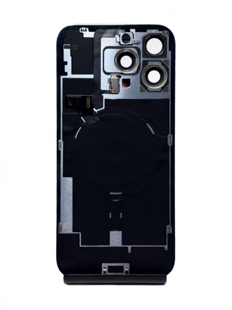 Задняя крышка для iPhone 16 Pro Max Черный титан 4/5 (Оригинал, в сборе)