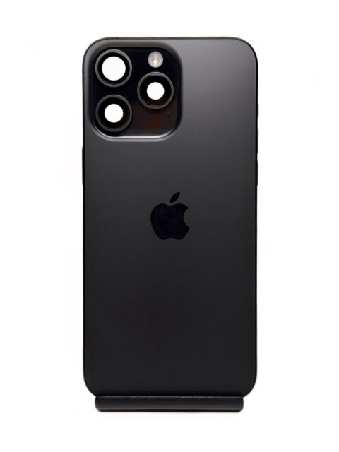 Корпус для iPhone 15 Pro Max Черный титан Black Titanium 4/5 (Снятый/Оригинал)
