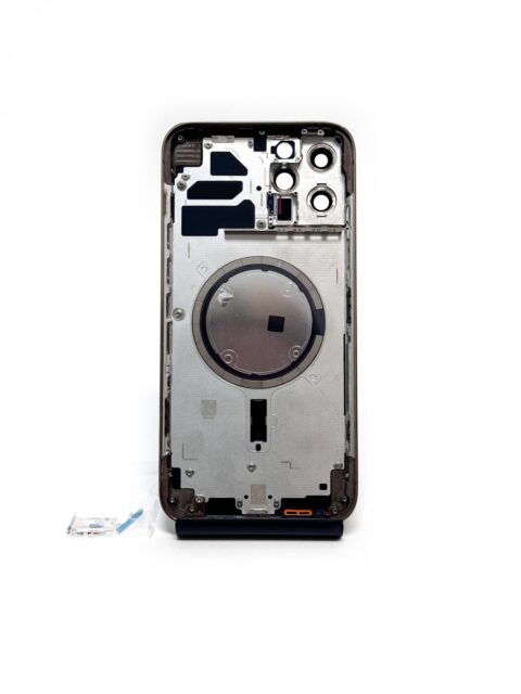 Корпус для iPhone 12 Pro Max Золотой (Аналог/Premium)