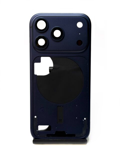 Корпус для iPhone 17 Pro E-Sim Blue Синий + Camera control (Аналог/Premium)