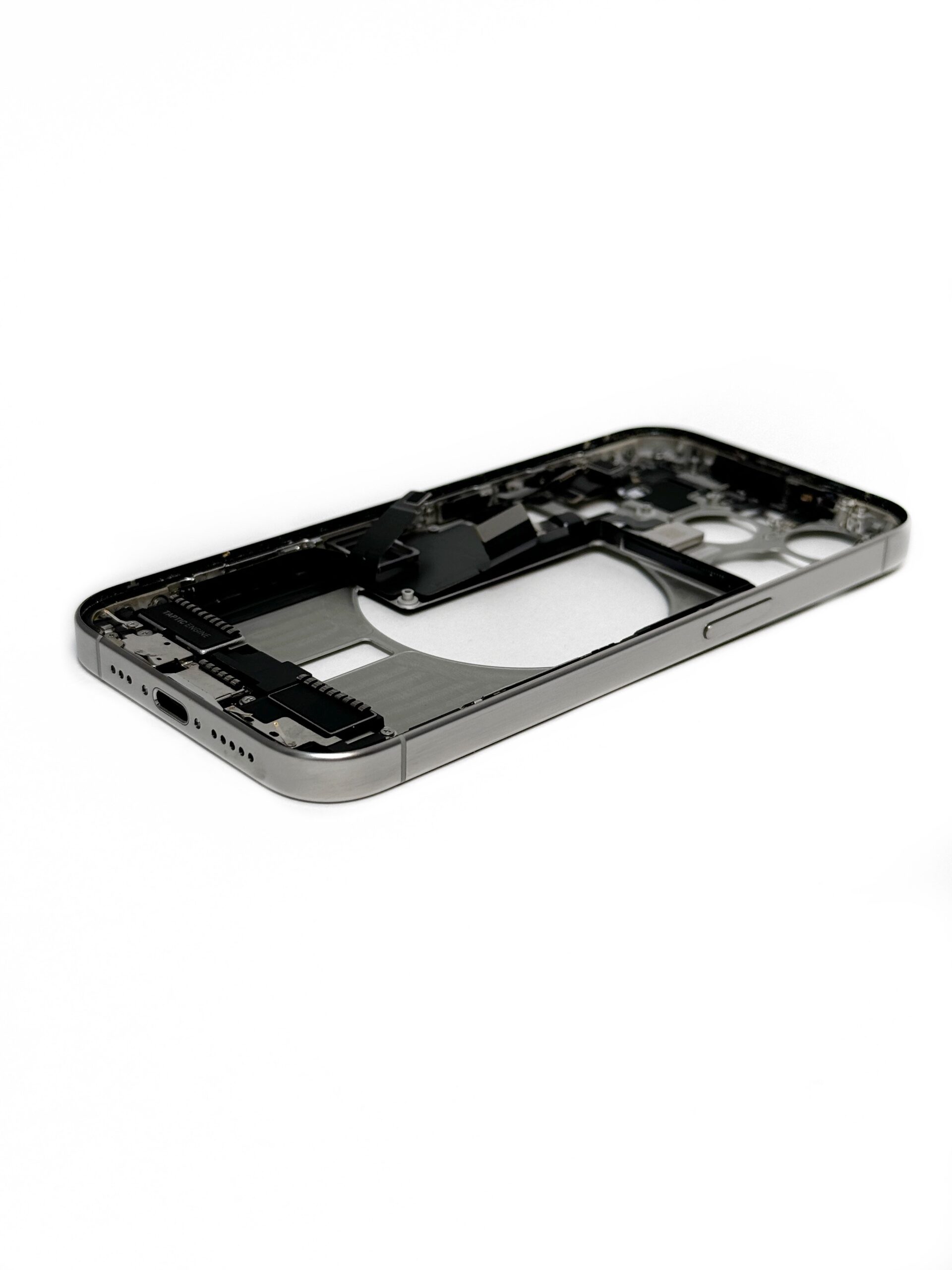 Средняя часть для iPhone 15 Pro Белый титан 5/5 (Снятая/Оригинал)