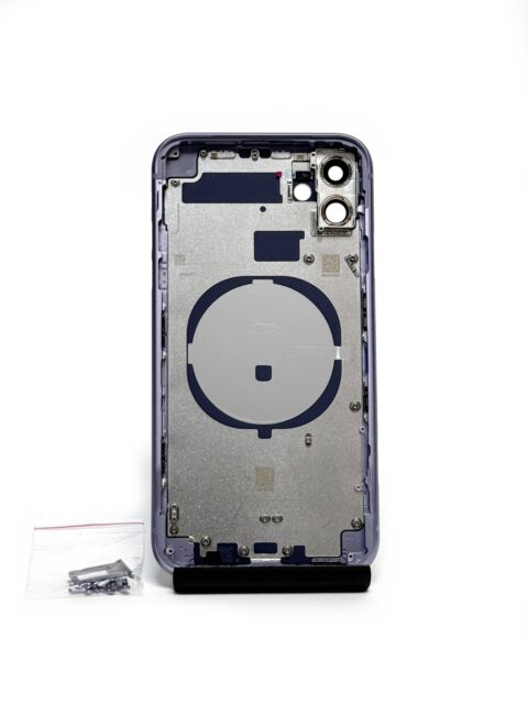 Корпус для iPhone 11 Фиолетовый (Аналог/Premium)