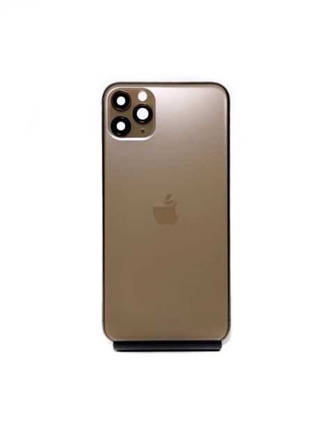 Корпус для iPhone 11 Pro Max Золотой (Аналог/Premium)