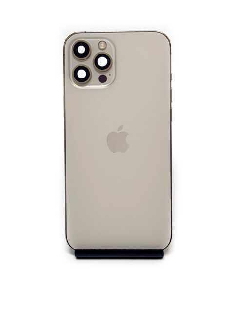 Корпус для iPhone 12 Pro Max Золотой 3/5 (Снятый/Оригинал)