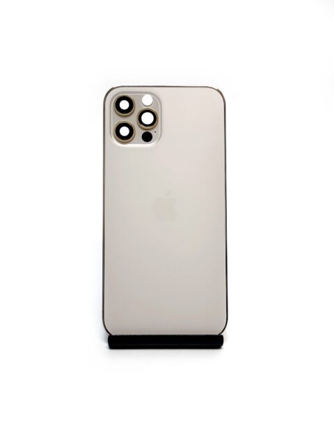 Корпус для iPhone 12 Pro Золотой (Аналог/Premium)