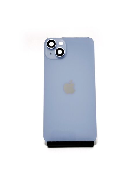 Задняя крышка для iPhone 14 Plus Синяя (Аналог/Premium)