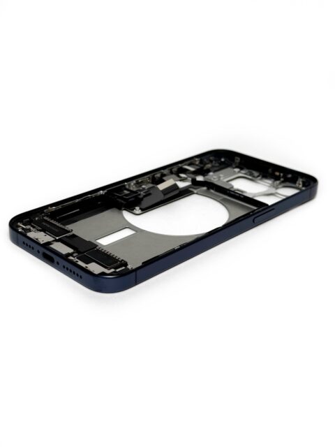 Средняя часть для iPhone 15 Pro Max Синий титан Blue Titanium 5-/5 (Снятая/Оригинал)