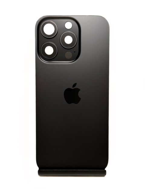 Задняя крышка для iPhone 16 Pro Черный титан 4/5 (Оригинал, без шлейфа)