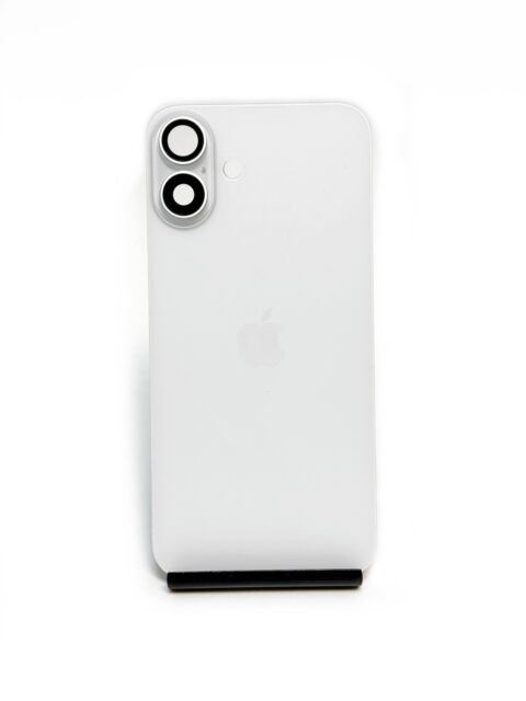 Задняя крышка для iPhone 16 Plus Белая (Аналог/Premium)