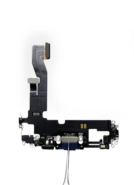 Нижний шлейф зарядки для iPhone 12 Pro (Снятый/Оригинал)