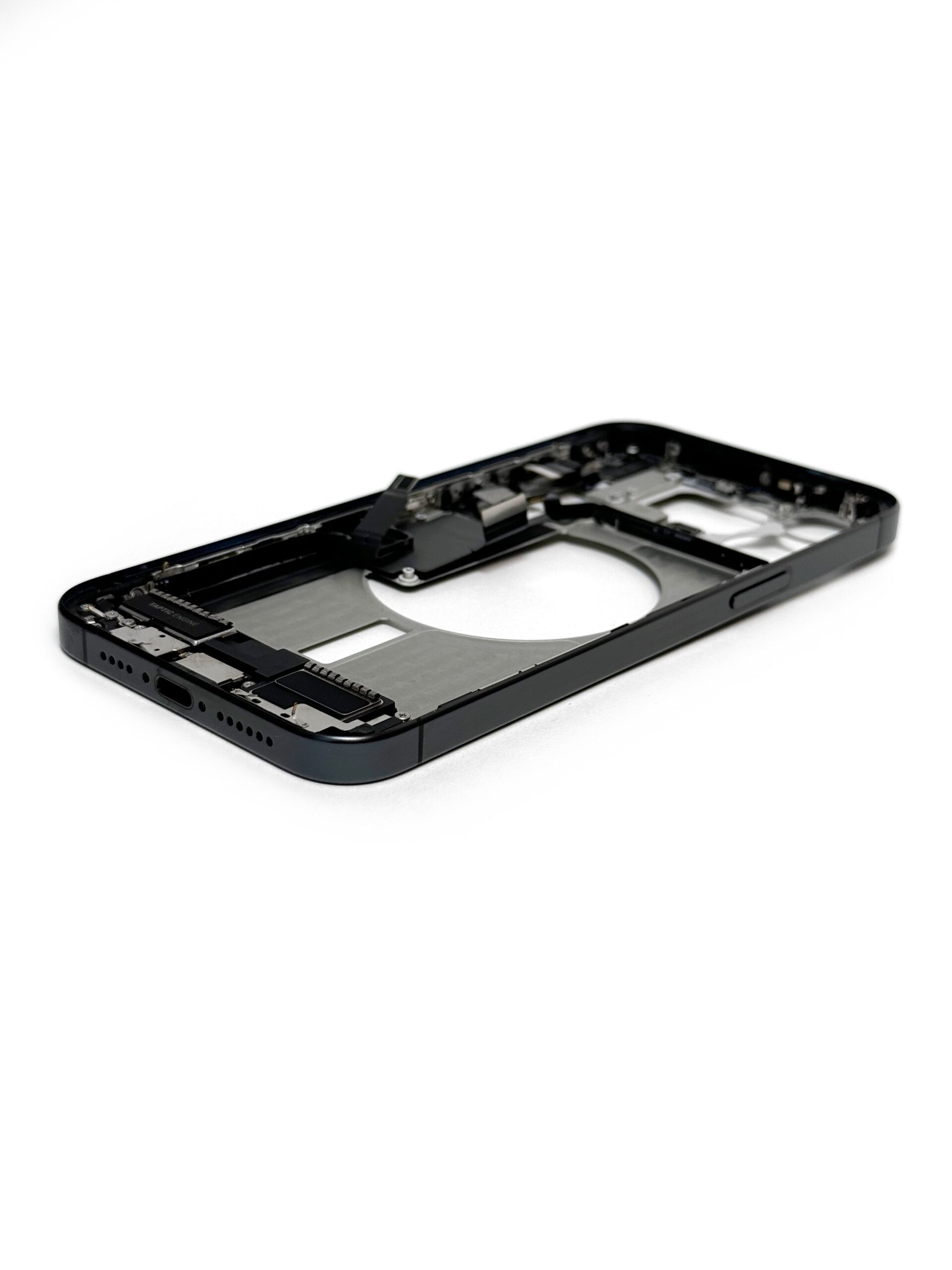 Средняя часть для iPhone 15 Pro Max Черный Титан Black Titanium 4/5 (Снятая/Оригинал)