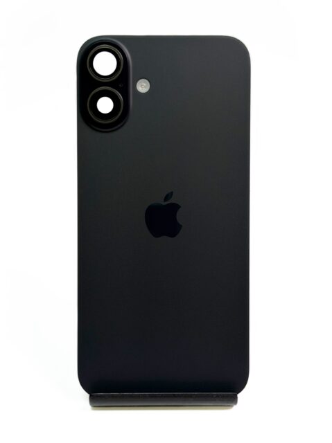 Задняя крышка для iPhone 16 Plus Черная Black 5-/5 (Оригинал, в сборе)