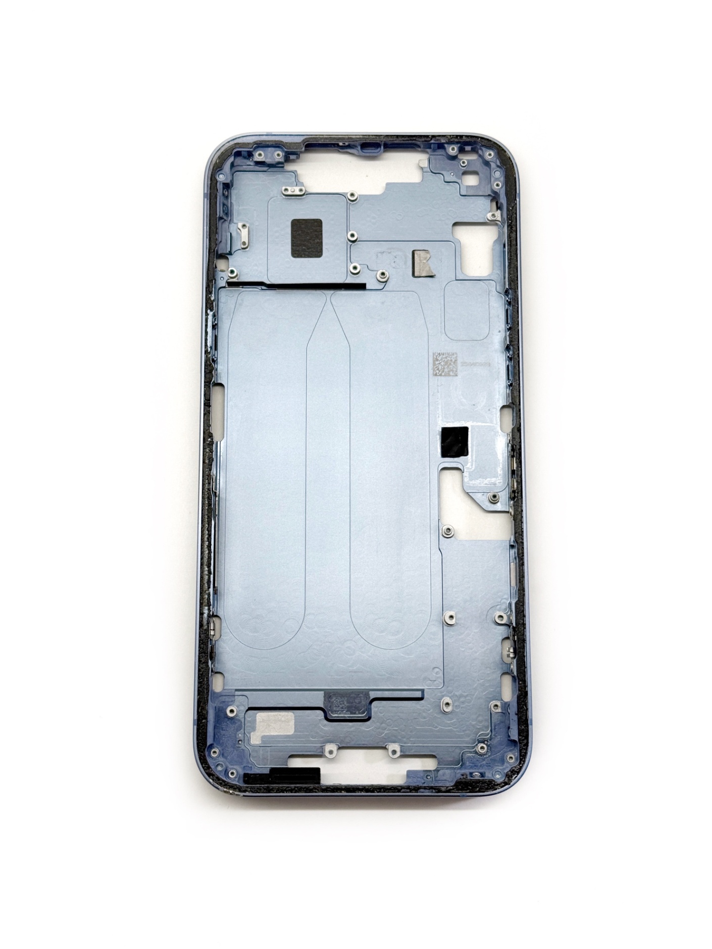 Средняя часть для iPhone 14 Plus Голубая 4-/5 (Оригинал, без шлейфов)