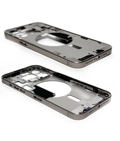 Средняя часть для iPhone 15 Pro Max Натуральный титан (Аналог/Premium)