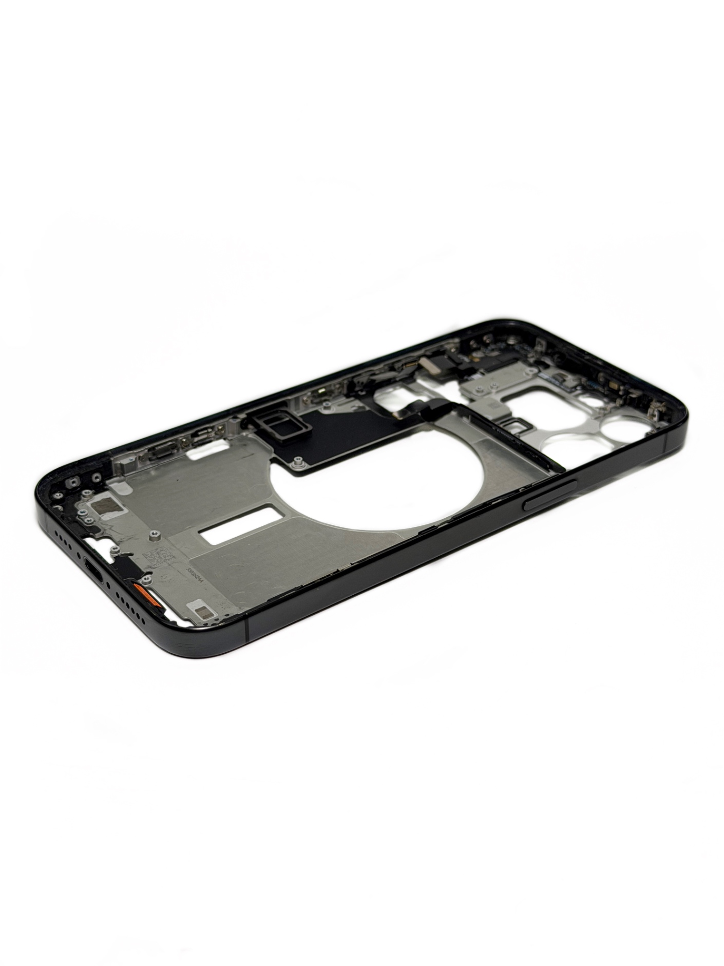Средняя часть для iPhone 15 Pro Max Черный Титан Black Titanium 4/5 (Снятая/Оригинал) — изображение 3