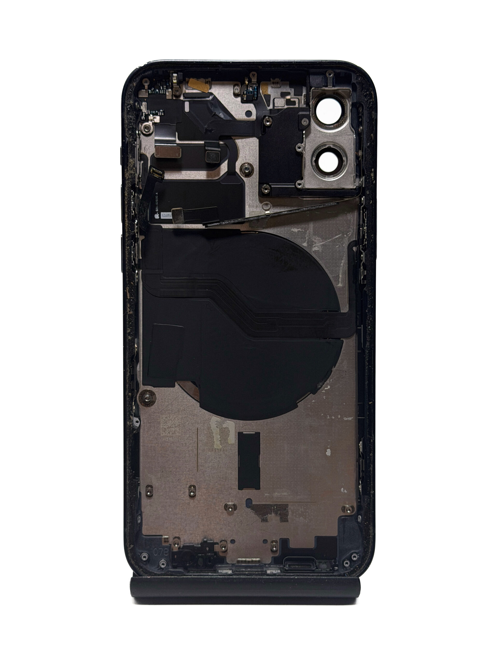 Корпус для iPhone 12 Black Черный 4/5 (Снятый/Оригинал) — изображение 2