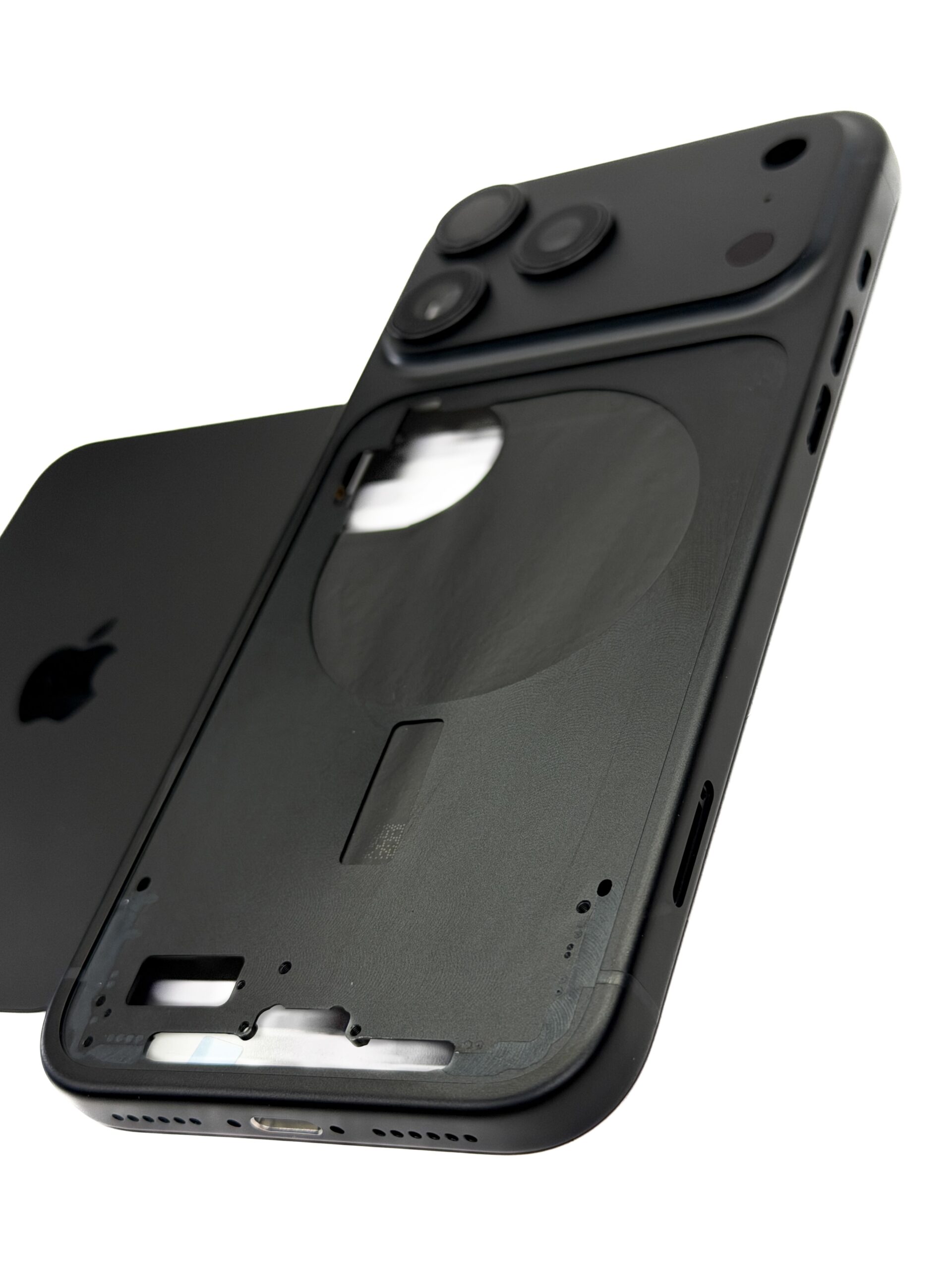 Корпус для iPhone 17 Pro Max Sim Black Черный (Аналог/Premium) — изображение 3